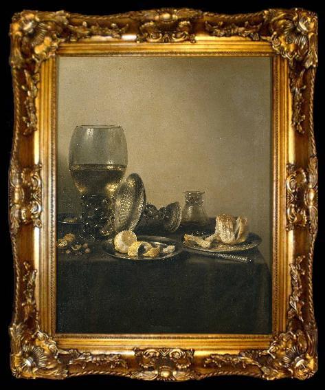 framed  Pieter Claesz Still life, ta009-2
